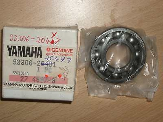 Kugellager Lager bearing passt an Yamaha Pw Yz Yfm Tw Ttr Xvs Bt 93306-204Y7